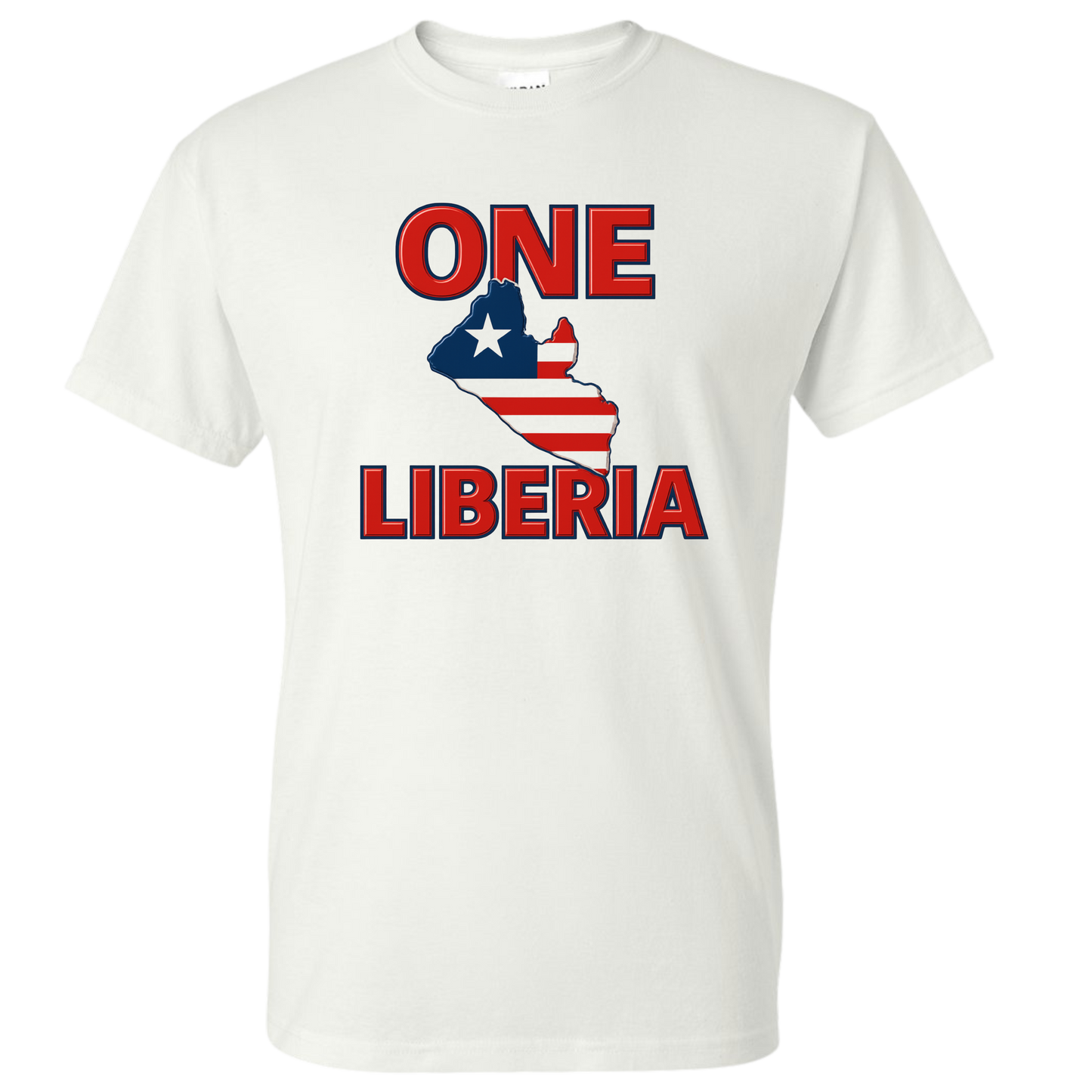 One Liberia White T-Shirt