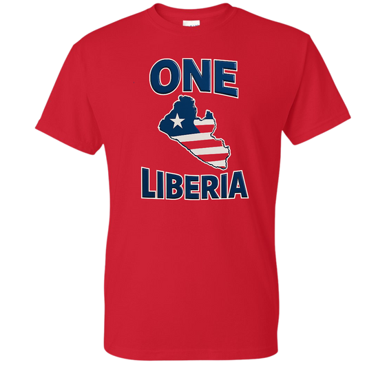 One Liberia Red T-Shirt