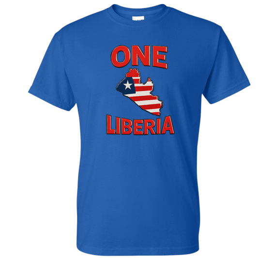 One Liberia Blue T-Shirt